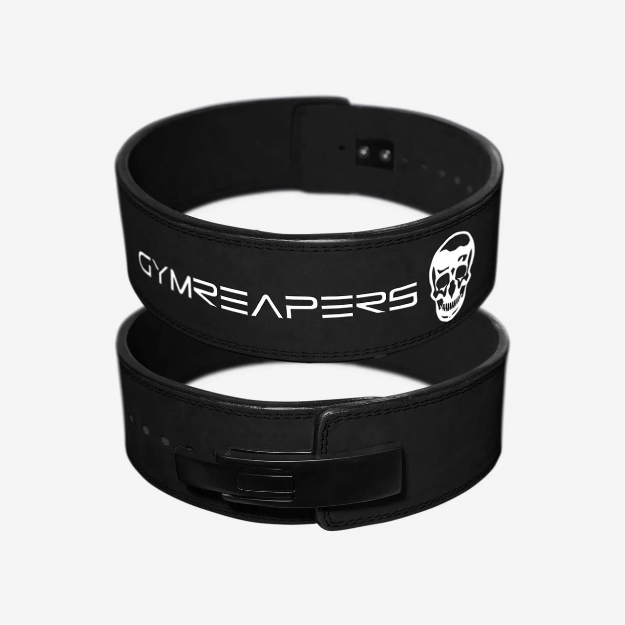 Black_01_0037f61c-d5ee-4633-8a71-63cebf85cf2aLarge GymReaper Lever Belt 10MM - Image 1