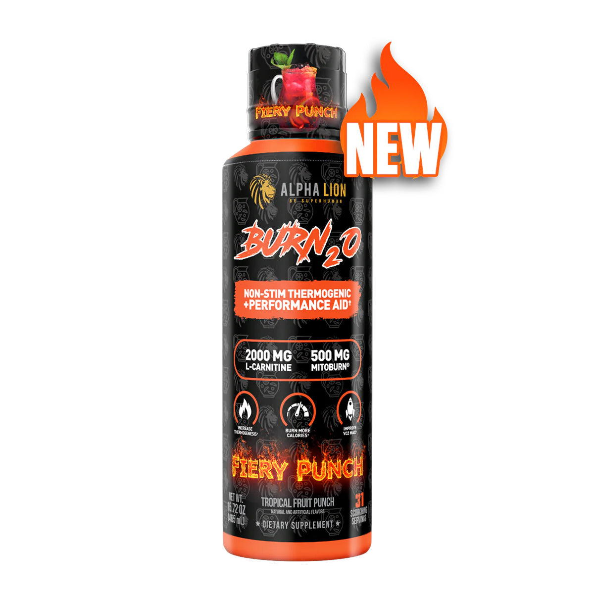 Burn2O_FieryPunch_NEW Alpha Lion Burn 20 - Image 1