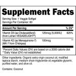 Transparent Labs Vitamin D3 + K2 - Image 2