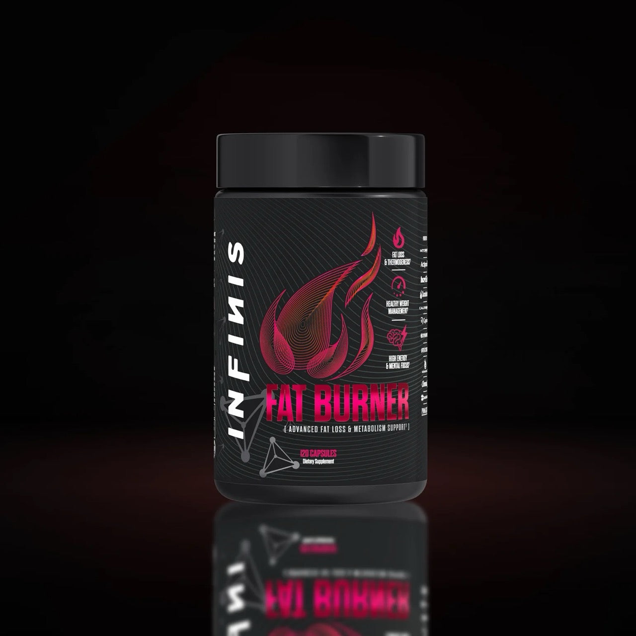 Fat-Burner-products-FrontLarge Infinis Nutrition Fat Burner - Image 1