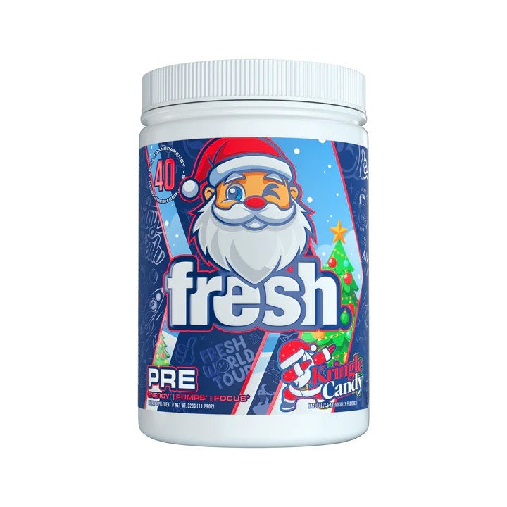 Freshpre-kringleLarge Fresh Pre Workout - Image 1
