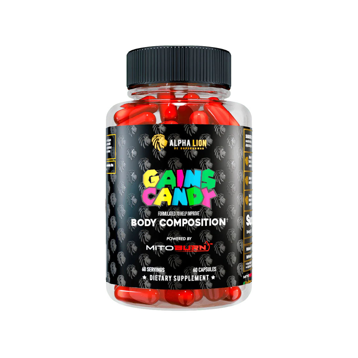 GAINS-CANDY_Mitoburn-Thermogenesis Alpha Lion MitoBurn - Image 1