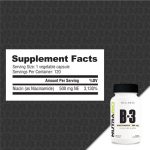 NutraBio B-3 (Niacinamide) - Image 2