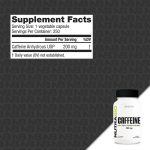NutraBio Caffeine Anhydrous Capsules - Image 3