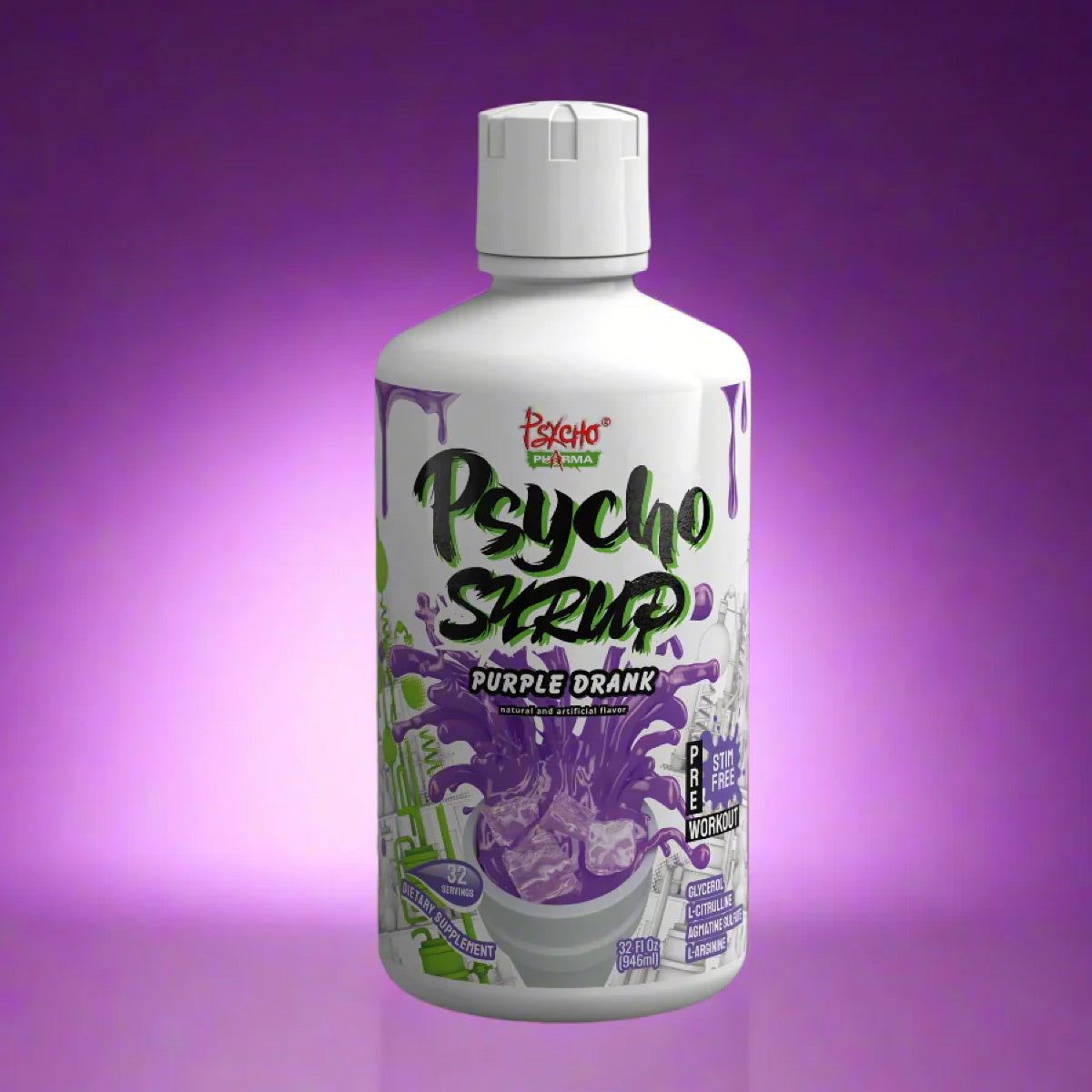 Psycho_Syrup_Purple_Drank_USA_Front Psycho Syrup - Image 1