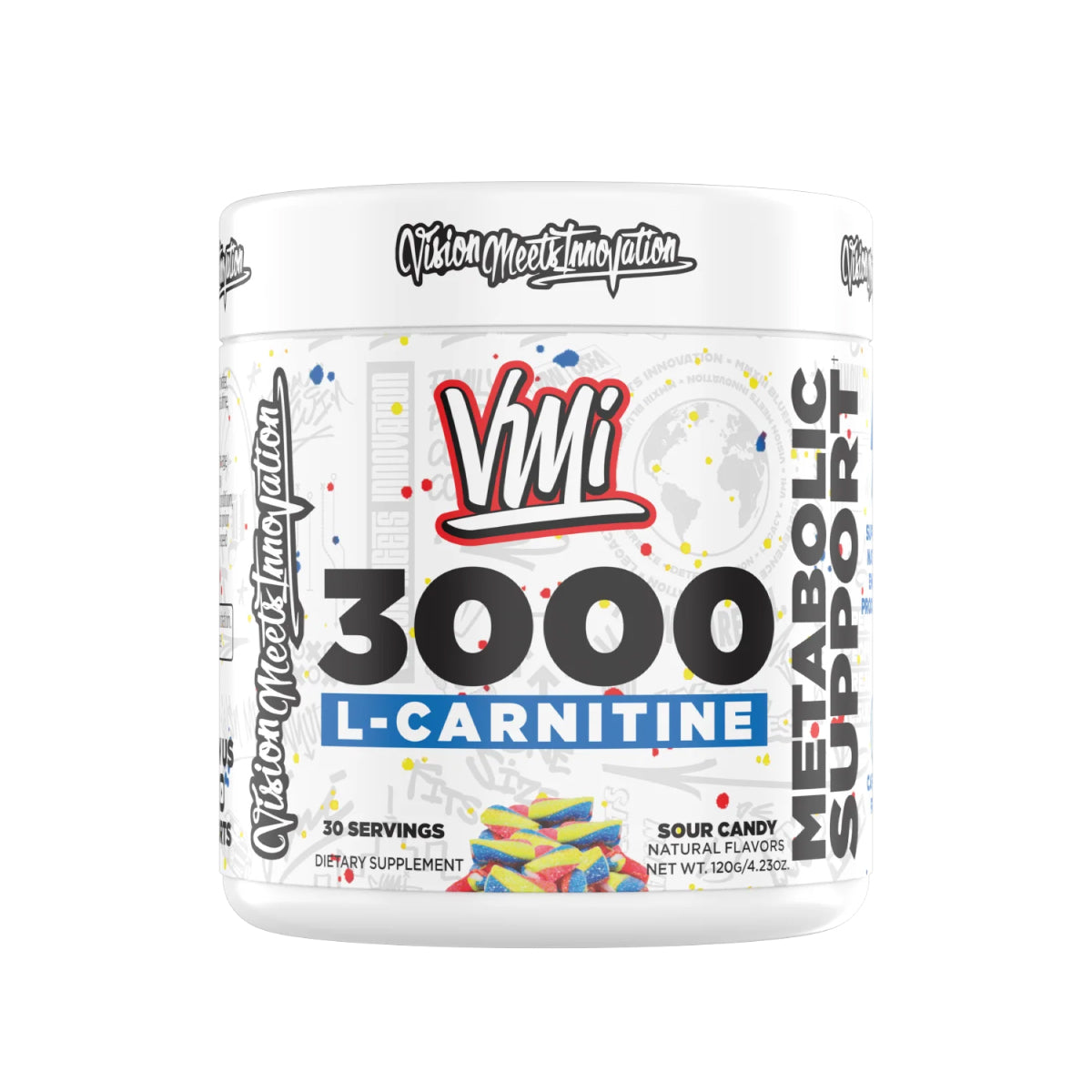 SourCandyF VMI L-Carnitine 3000 Powder - Image 1