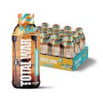 Total War preworkout supplement bottles with packaging on a white background
