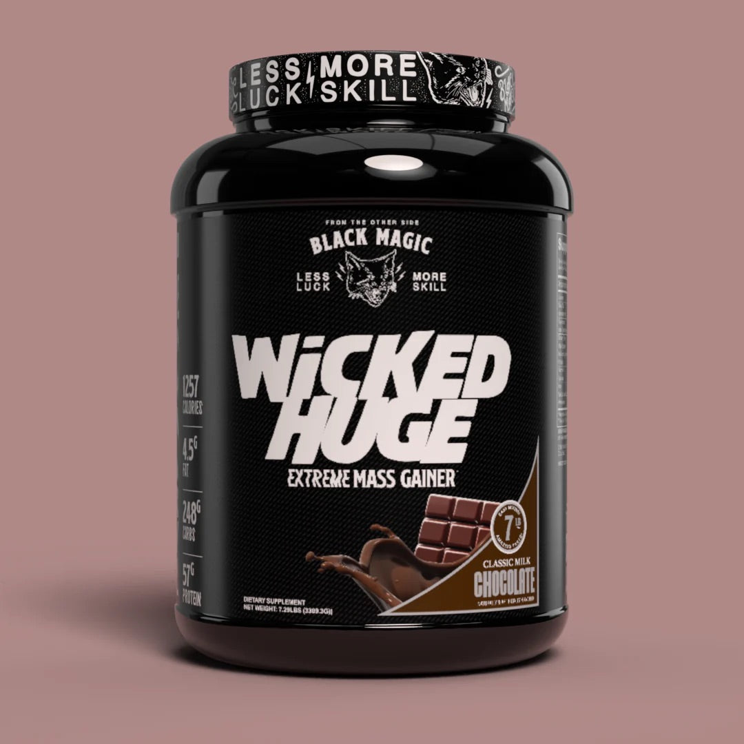 WickedHugeMassGainerChocolate_Milk Wicked Huge Mass Gainer - Image 1