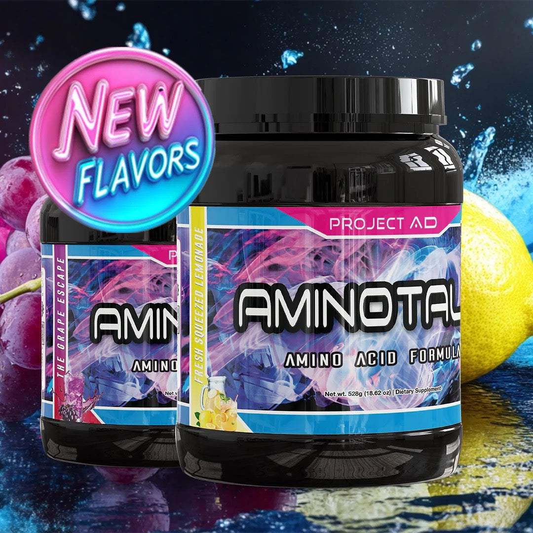 aminotaur_new_flavorsLarge Aminotaur Essential Aminos - Image 1