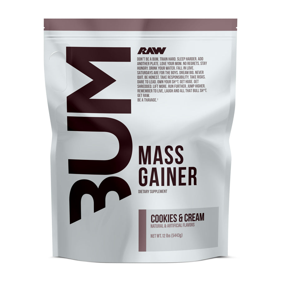bumcookiesncreammassgainer Raw Nutrition Mass Gainer - Image 1