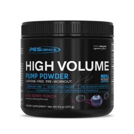 High Volume Pre Workout