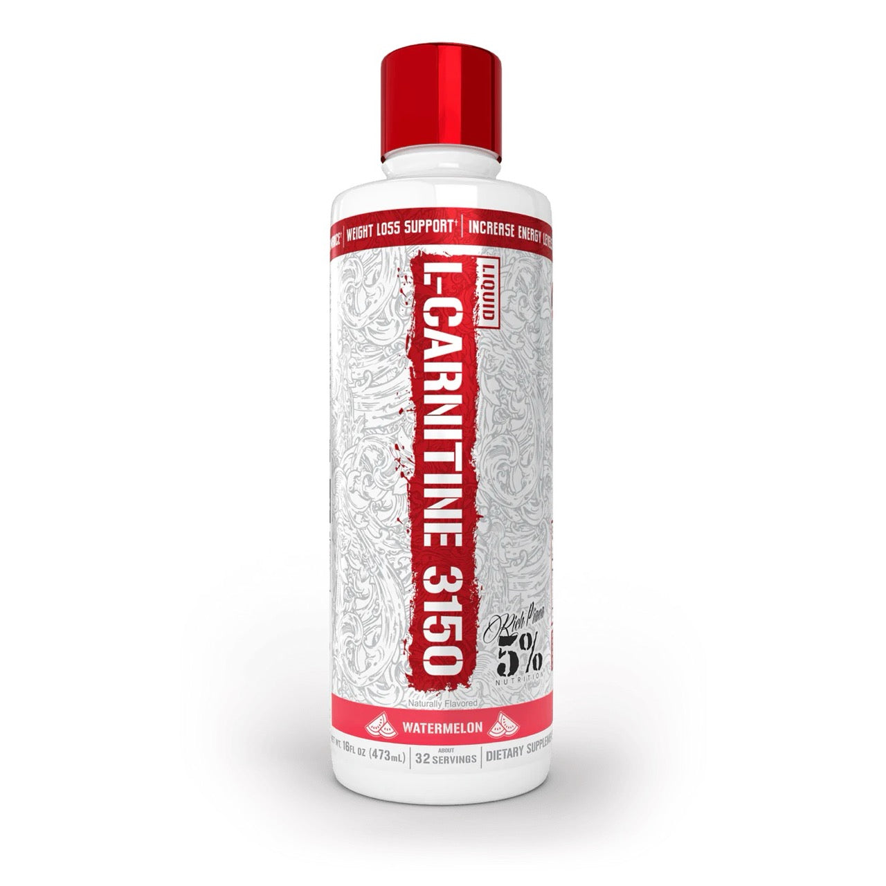 liquid-l-carnitine-3150-legendary-series-5percent-nutrition-1Large Liquid L-Carnitine 3150 by 5% Nutrition in Watermelon flavor, designed for weight loss support and increased energy.