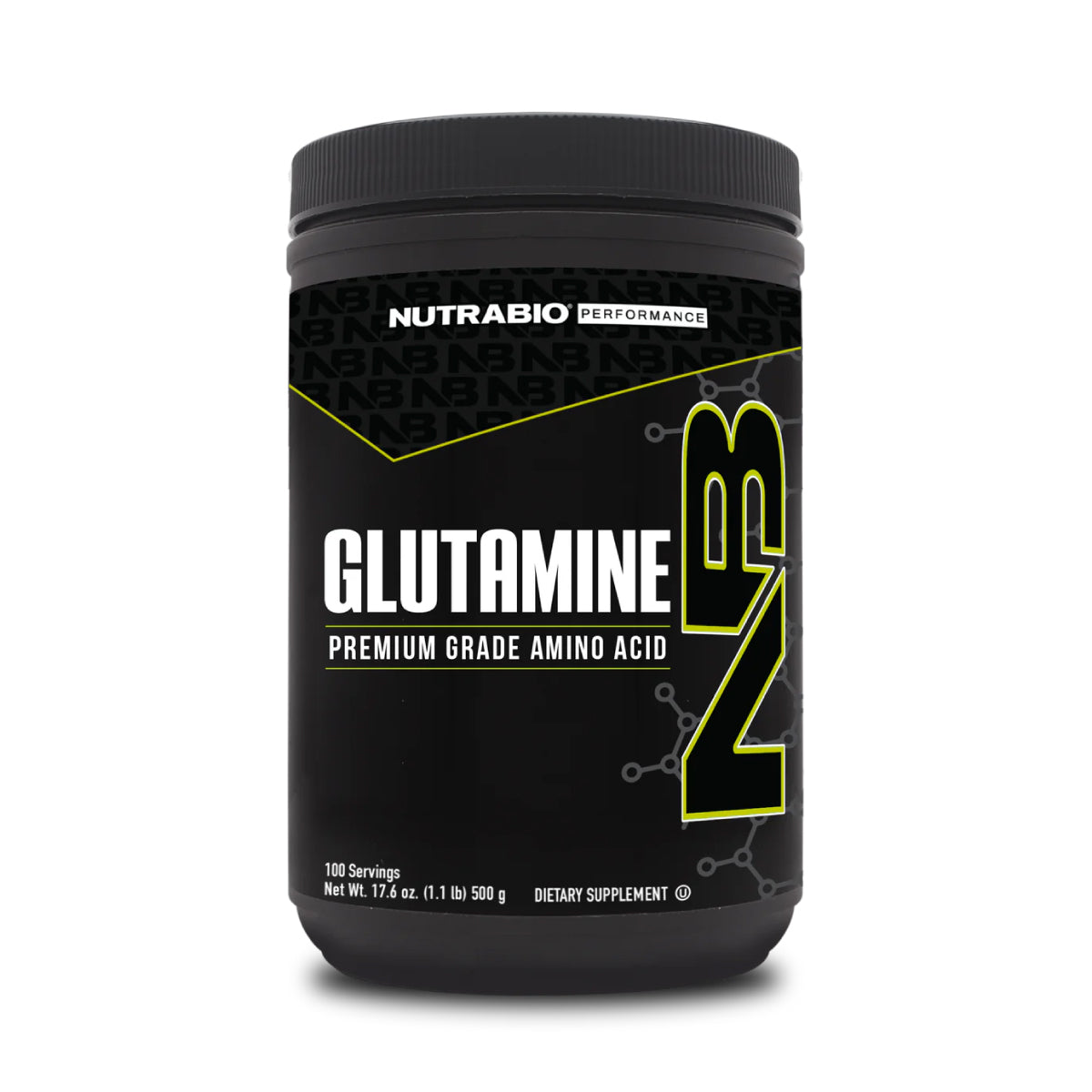 nutrabioglutamine500g NutraBio Glutamine - Image 1