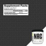NutraBio NAC (N-Acetyl-L-Cysteine) - Image 4