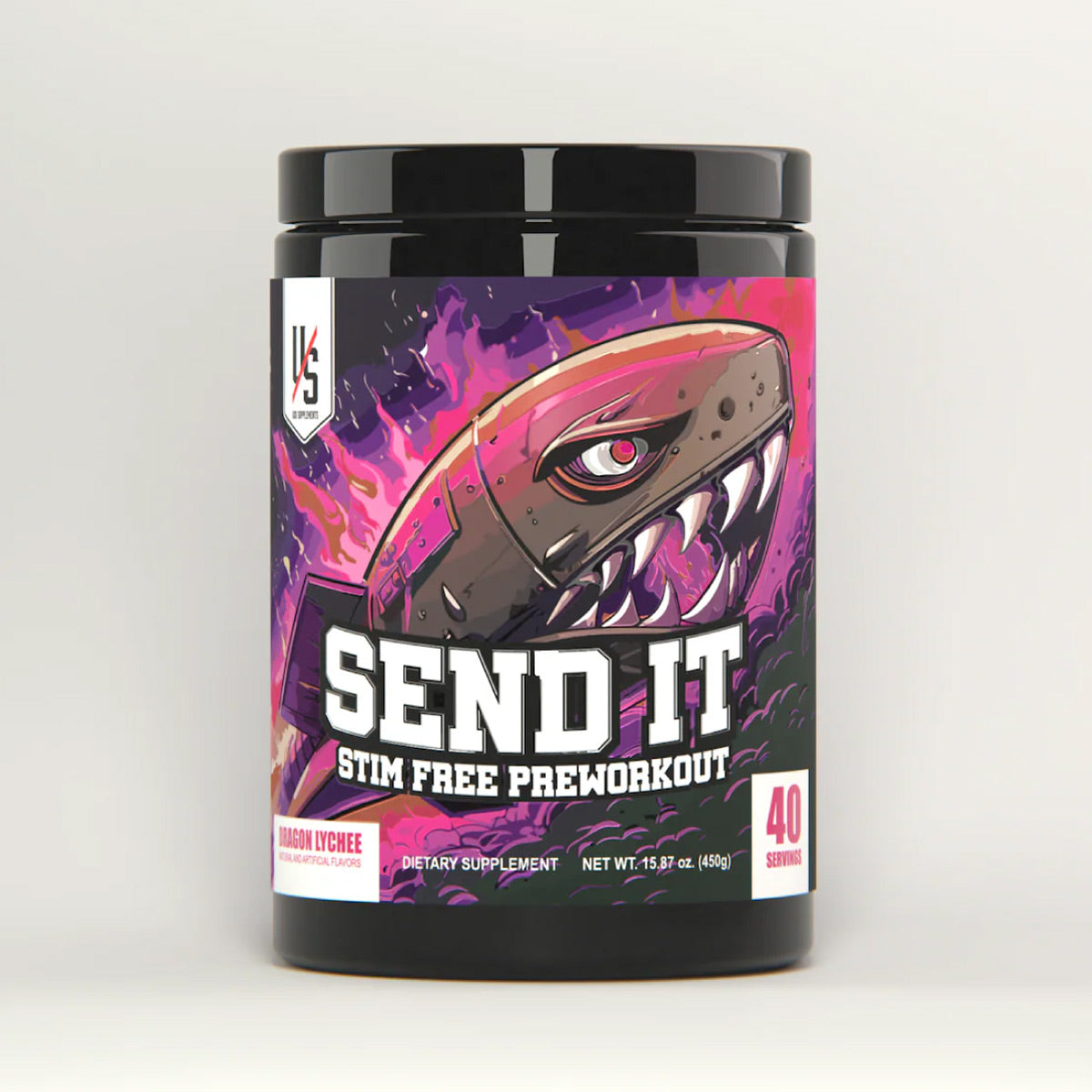 stimfrelychee4x5 Send It Stim Free Pre Workout - Image 1